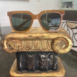 Unisex rectangular sunglasses